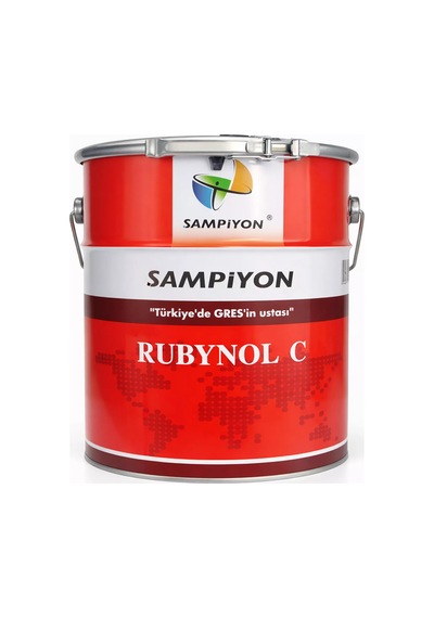 Şampiyon Rubynol C Kırmızı Kalsiyum Gres Yağı 14 Kg Kova