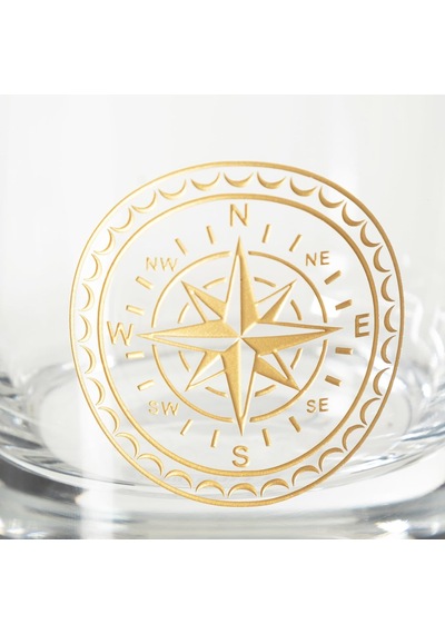 Compass Viski Bardağı Gold 300 Ml Çok Renkli
