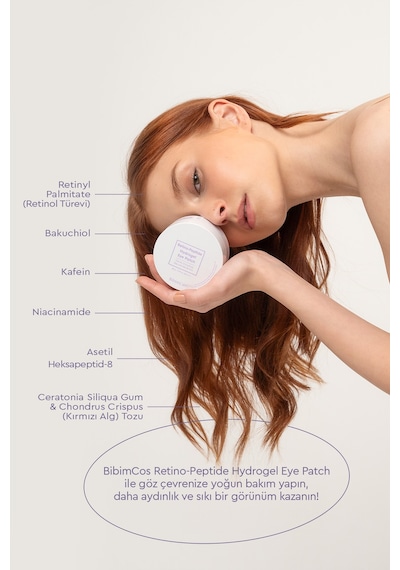 Bibimcos Retino-Peptide Hydrogel Eye Patch Göz Maskesi