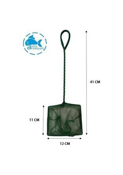 Akvaryum Balık Yakalama Kepçesi 12 Cm