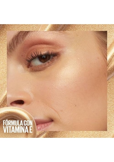Maybelline New York Sunkisser Likit Aydınlatıcı Highlighter - 21 All Star Elmas Tozu, Parlak Islak Etkisi, Komedojenik Olmayan Vegan Formülü, Aplikatör Yastığı 00