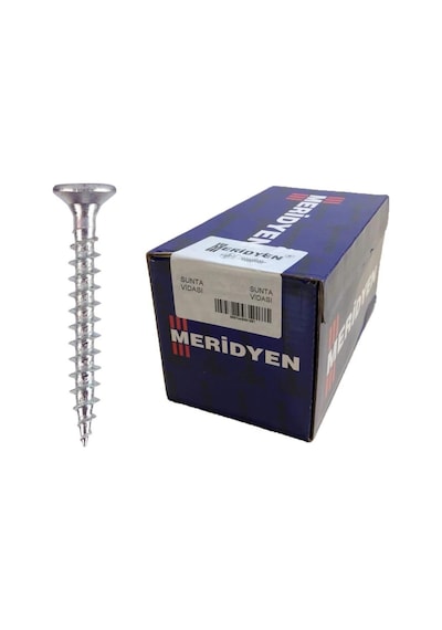 Meridyen Sunta Vidası 4X30 500 Adet