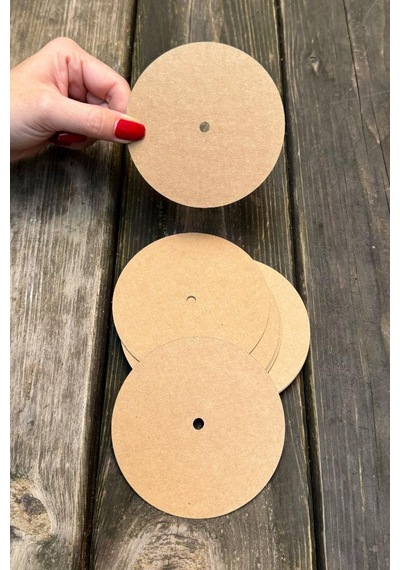 Mum Toz Kapakları 98mm Dış Çap 5mm İç Çap İp Fitil Boşluğu 50 Adet Beyaz