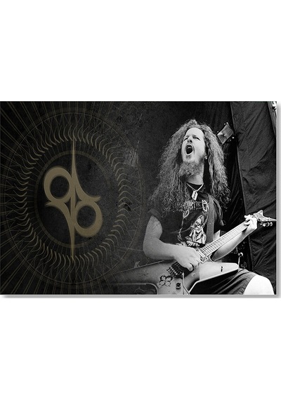 Cakasepetim Dimebag Darrell Elektrogitar Ahşap Mdf Tablo