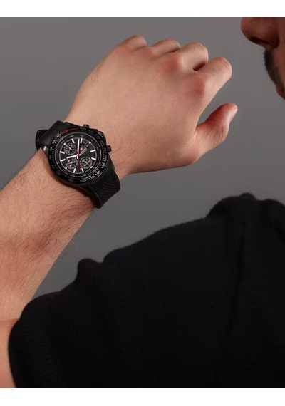 Swiss Military Hanowa Watchman 43 Mm Quartz Saat Smwgo0003430 Siyah