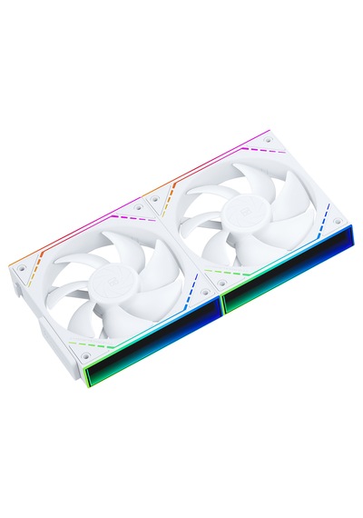 Thermalright Tl-m12qw Beyaz Argb 120mm 2 Li Kasa Fanı