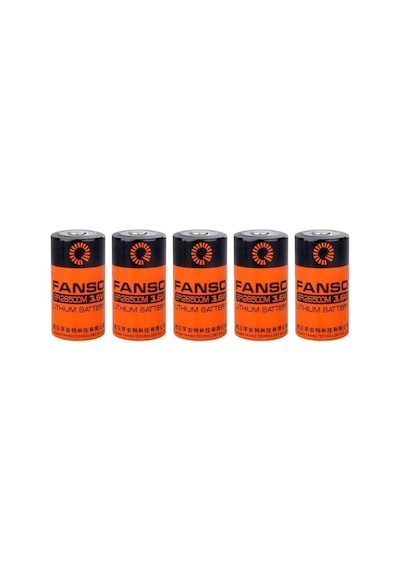 Fanso Er26500m - C Size - 3.6v Li-socl2 Lithium Pil 5 Li Paket
