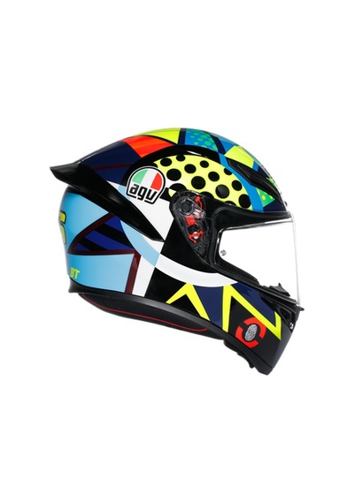 Agv K1 S E2206 Rossı Wınter Test 2020 Configuration T0043 Motosiklet Kaskı Siyah Sarı Mavi Agv K1 S E2206 Rossı Wınter Test 2020 Configuration T0043 Motosiklet Kaskı Siyah Sarı Mavi