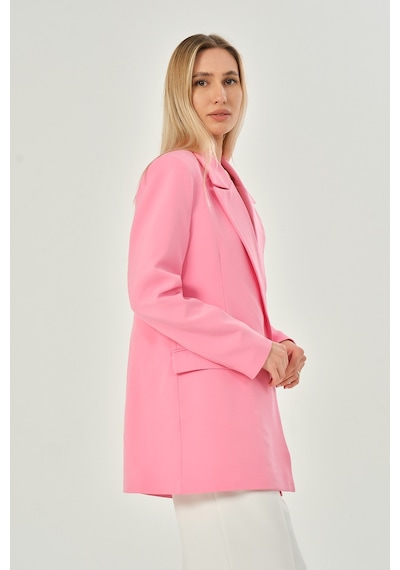 Oversize Dokuma Blazer Ceket 001