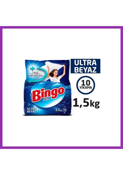 Bezos Matik Ultra Beyaz 1,5kg 1 Adet Bty