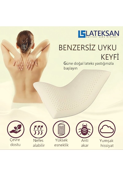 Lateksan Doğal Lateks Yastık