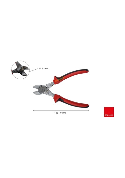 Ceta Form Güçlü Yan Keski 180mm E08-11-0180
