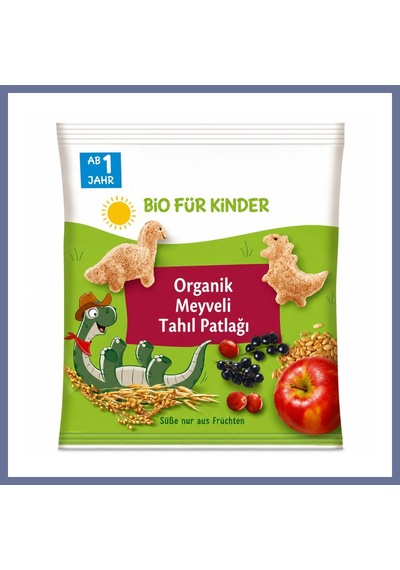 Bezos Organik Meyveli Tahıl Patlağı 30 Gr Dlra