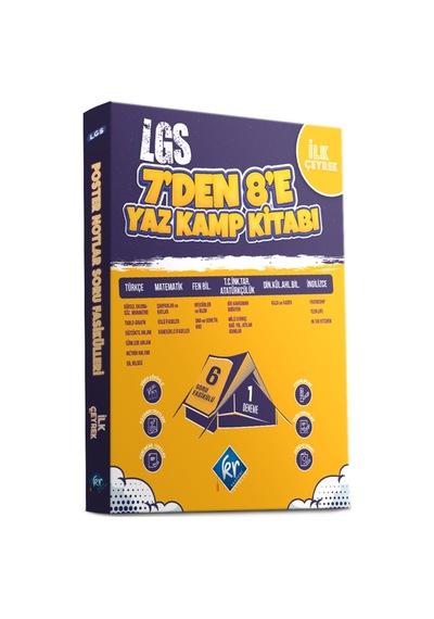 Kr Akademi Lgs Tüm Dersler 7 Den 8 E Yaz Kamp Kitabı Kr Akademi