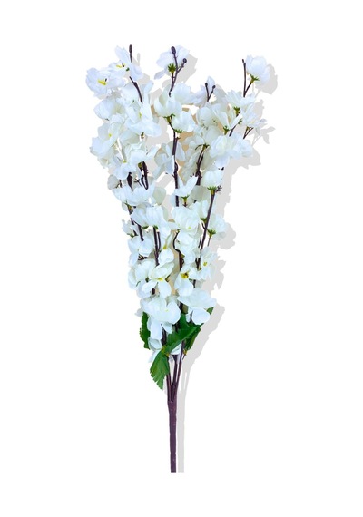 Cihan Çiçekçilik Beyaz Bahar Dalı Demet 60 Cm Beyaz