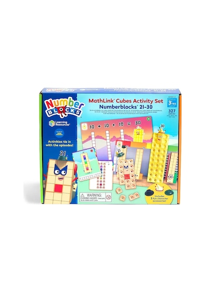 Numberblocks Mathlinkacubes 21-30 Activity Set Hm96321-uk