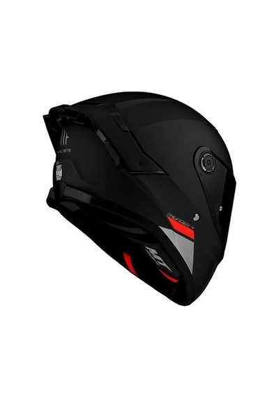 Mt Thunder 4 SV FF118SV Solid A1 Full Face Motosiklet Kaskı Mat Siyah