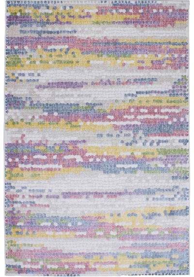 Festival Halı Yazz 7665A Kemik Ince Yazlık Yolluk 100X200 Cm
