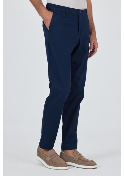 İmza Lacivert Gabardin Yan Cep Düz Paça Comfort Fit Pamuklu Casual Chino Pantolon 1003250121 Lacivert İmza Lacivert Gabardin Yan Cep Düz Paça Comfort Fit Pamuklu Casual Chino Pantolon 1003250121 Lacivert