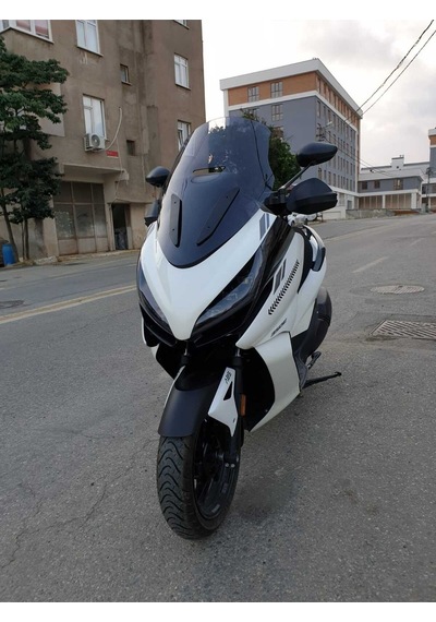 Motocam Zontes 350 E Ön Cam 2022-2023 Model 70cm Füme Renkli 4mm