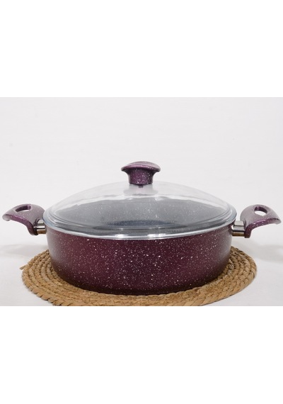 İmza 24 Cm Granit Basık Tencere