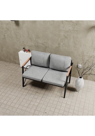 Mb Garden Furnıture Simetri Model, Balkon, Bahçe, Cafe, Metal Koltuk Takımı, Bahçe Takımı , Çay Seti, İkili Süngerli Açık Gri Mb Garden Furnıture Simetri Model, Balkon, Bahçe, Cafe, Metal Koltuk Takımı, Bahçe Takımı , Çay Seti, İkili Süngerli Açık Gri