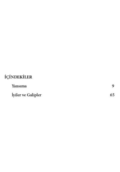 İyiler ve Galipler
