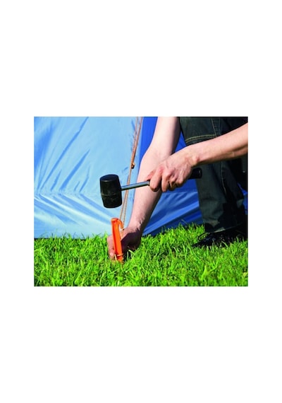 Abs Çadır Kazığı -23cm 6 Adet Turuncu