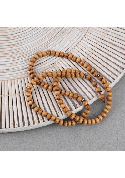 Şimşir Ağacı 99luk Tekerlek Kesim 7x5mm Namaz Tesbihi