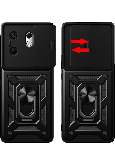 Infinix Zero 30 4g Kılıf Pars Lens Ring Tam Korumalı Arka Kapak