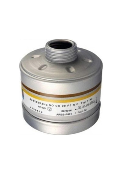 Drager 6738801 A1b2e2k1 Hg Co No P3 Rd40 Filtre