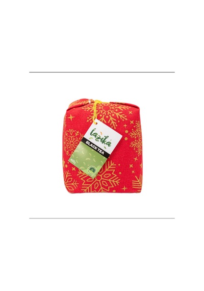 Kar Tanesi Desenli Hediyelik Siyah Çay 400g