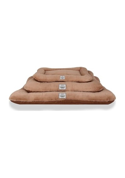 Kediler İçin 52x70x10 Cm Vison Kahve Su Geçirmez Yatak