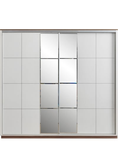 Efsane Sürgülü Aynalı Elbise Dolabı Gardırop 230x60x214