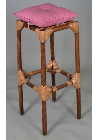 Bambu Kestane Yüksek Tabure 75X31