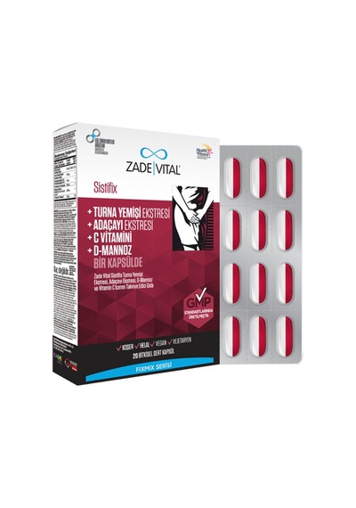 Zade Vital Sistifix Fix Mix 20 Kapsül