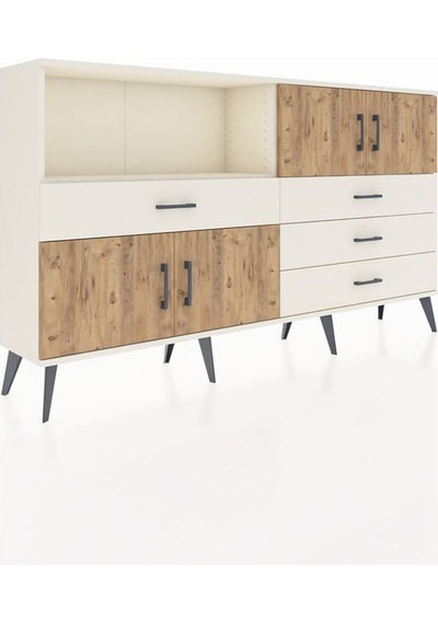 Arges Konsol 2 Raflı 4 Çekmeceli 4 Kapaklı 176x30x99 Aytaşı-çam/aytaşı Atlas Çam/aytası - Aytası Arges Konsol 2 Raflı 4 Çekmeceli 4 Kapaklı 176x30x99 Aytaşı-çam/aytaşı Atlas Çam/aytası - Aytası