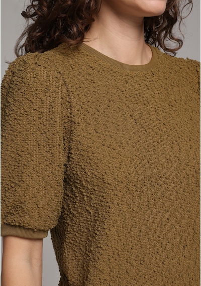 Colin's Colins Regular Fit Yuvarlak Yaka Jakarlı Kadın Kısa Kol Tişört Cl1079155 Q1.v2 Olv Olive Colin's Colins Regular Fit Yuvarlak Yaka Jakarlı Kadın Kısa Kol Tişört Cl1079155 Q1.v2 Olv Olive