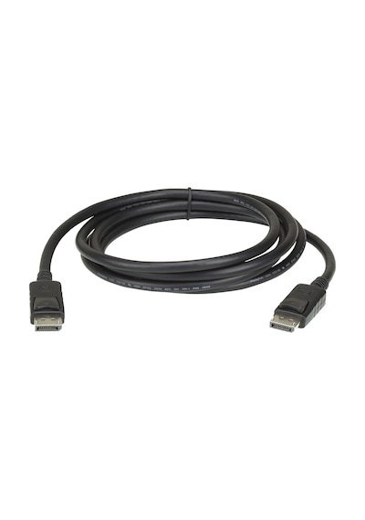 Aten 2l-7d02dp 2 Mt Display Port To Display Port Erkek Erkek 1.2v 30awg Görüntü Kablosu
