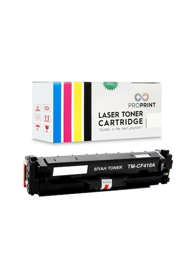Proprint Hp 410A Cf410A Siyah Uyumlu Toner 2300 Sayfa M477Nw