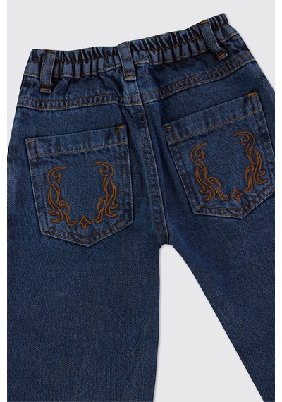 Panço Erkek Çocuk Denim Pantolon Lacivert