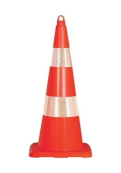 Trafik Konisi 90 Cm Duba Plastik Trafik Koni Yol Otopark Dubası Ankara 90 Cm