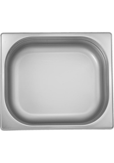 Gastronorm Küvet Paslanmaz Çelik Gn 1/2 - 65 Mm Gümüş