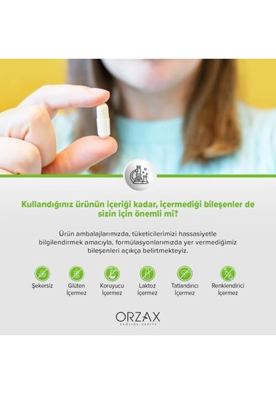 Orzax Green Tea 500 Mg 60 Kapsül
