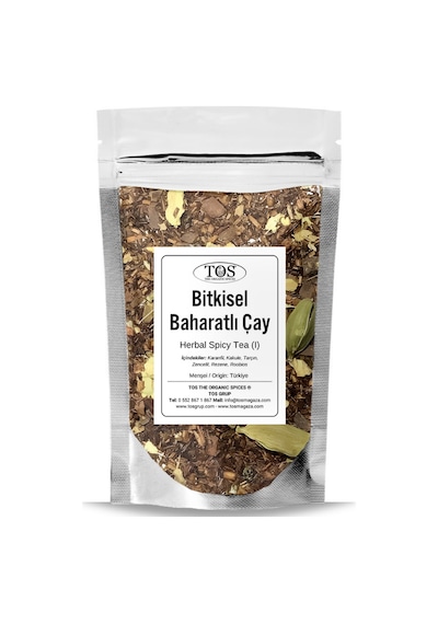 Tos The Organic Spices Bitkisel Baharatlı Çay I 40 G