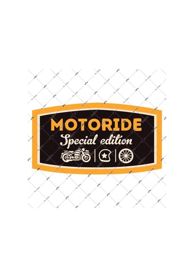 Bay Etiket Msl58 Motoride Sticker