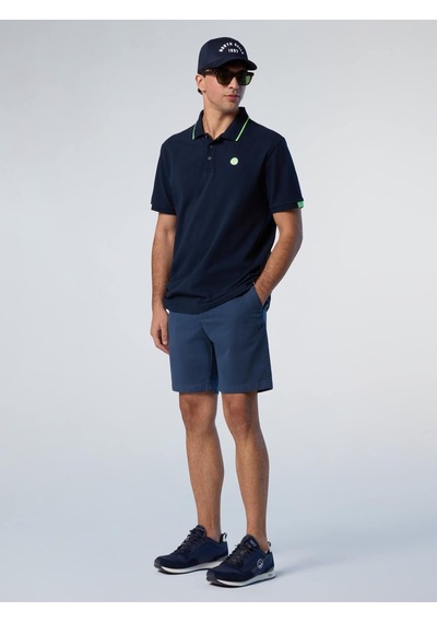 North Sails Star Regular Fit Chino Erkek Şort-33512 Koyu Mavi