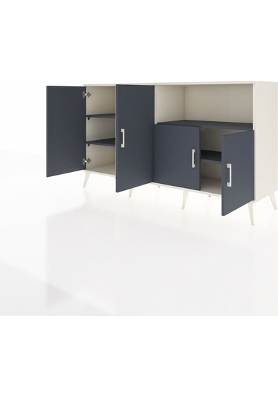 Hyperion Konsol 6 Raflı 4 Kapaklı 176x44x99 Aytaşı-antrasit Aytası/antrasıt - Aytası Hyperion Konsol 6 Raflı 4 Kapaklı 176x44x99 Aytaşı-antrasit Aytası/antrasıt - Aytası