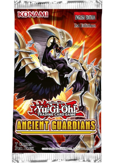 Yu-gi-oh Ygo Tcg Ancient Guardians Booster Display Cards Kartları