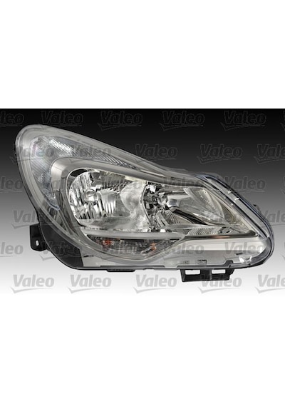 Valeo Far Sağ Corsa D 04/11 Tanım As5 Adaptıf / Elektrikli H7 H1 Krom Valeo 044586 95511328 1216696 95507716 1226124